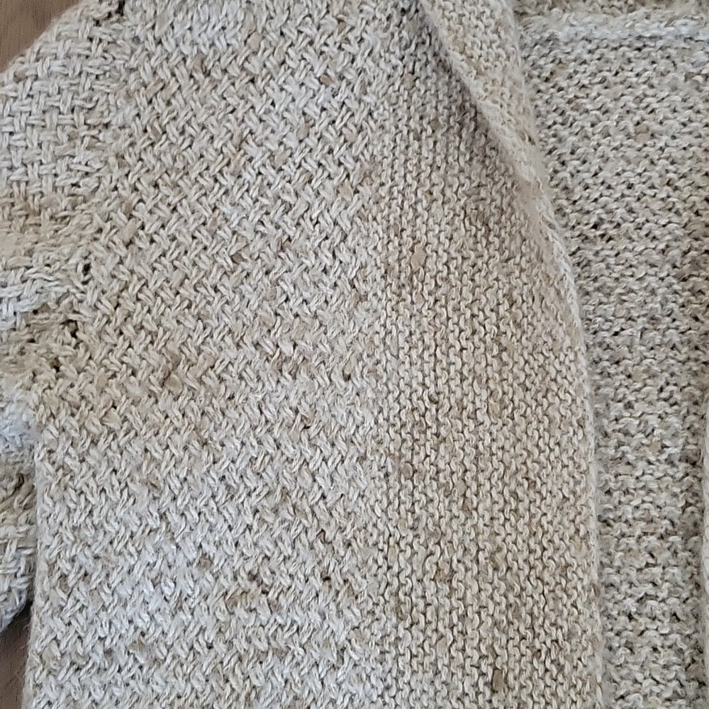 HANDMADE Open Front Cardigan S - Picture 2 of 6